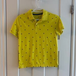 Boys Tommy Hilfiger Bright Yellow Polo with Logo